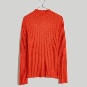 NWT madewell Alpaca Blend mock neck sweater